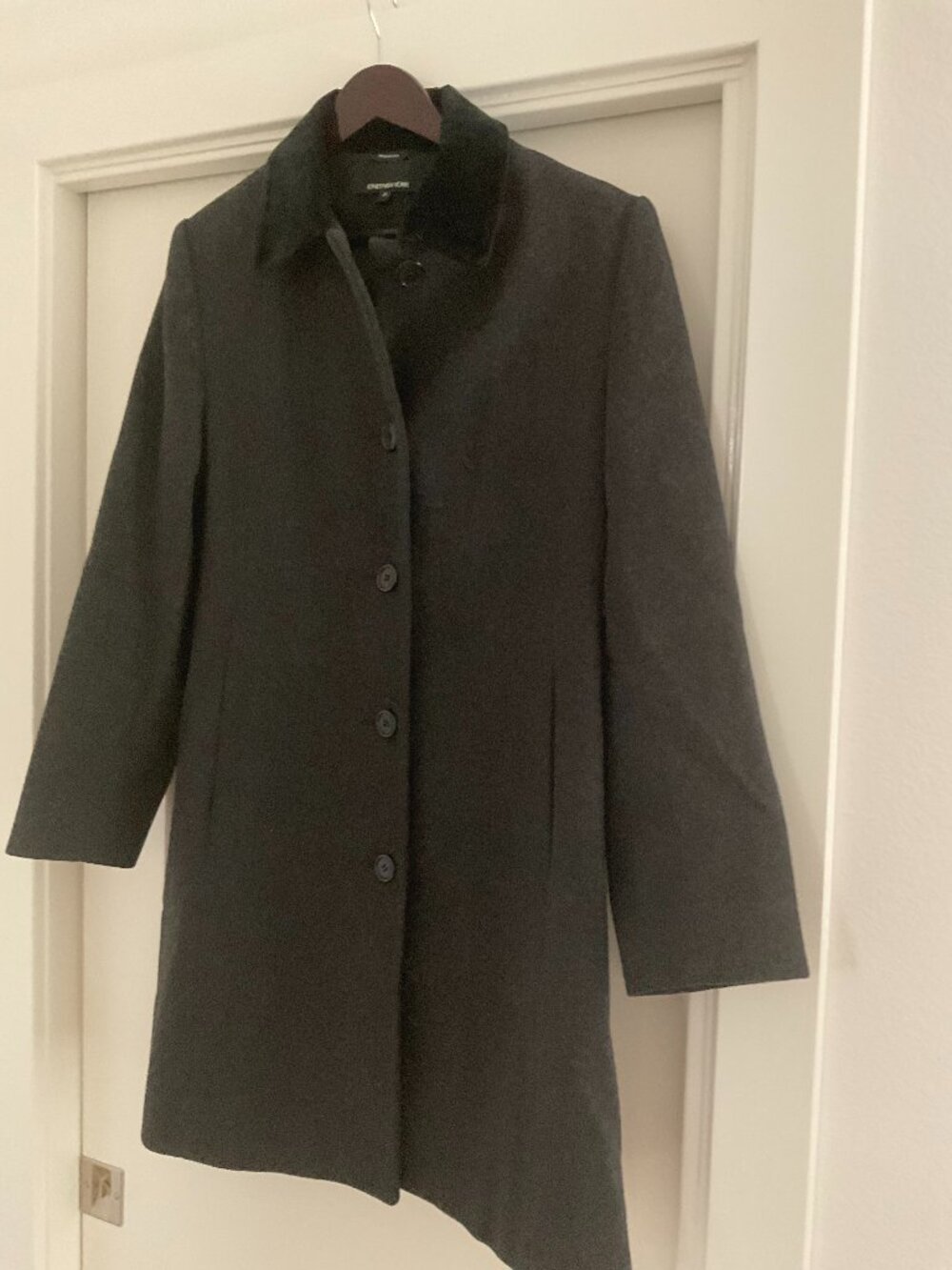 Jones Coat Size 10 charcoal grey